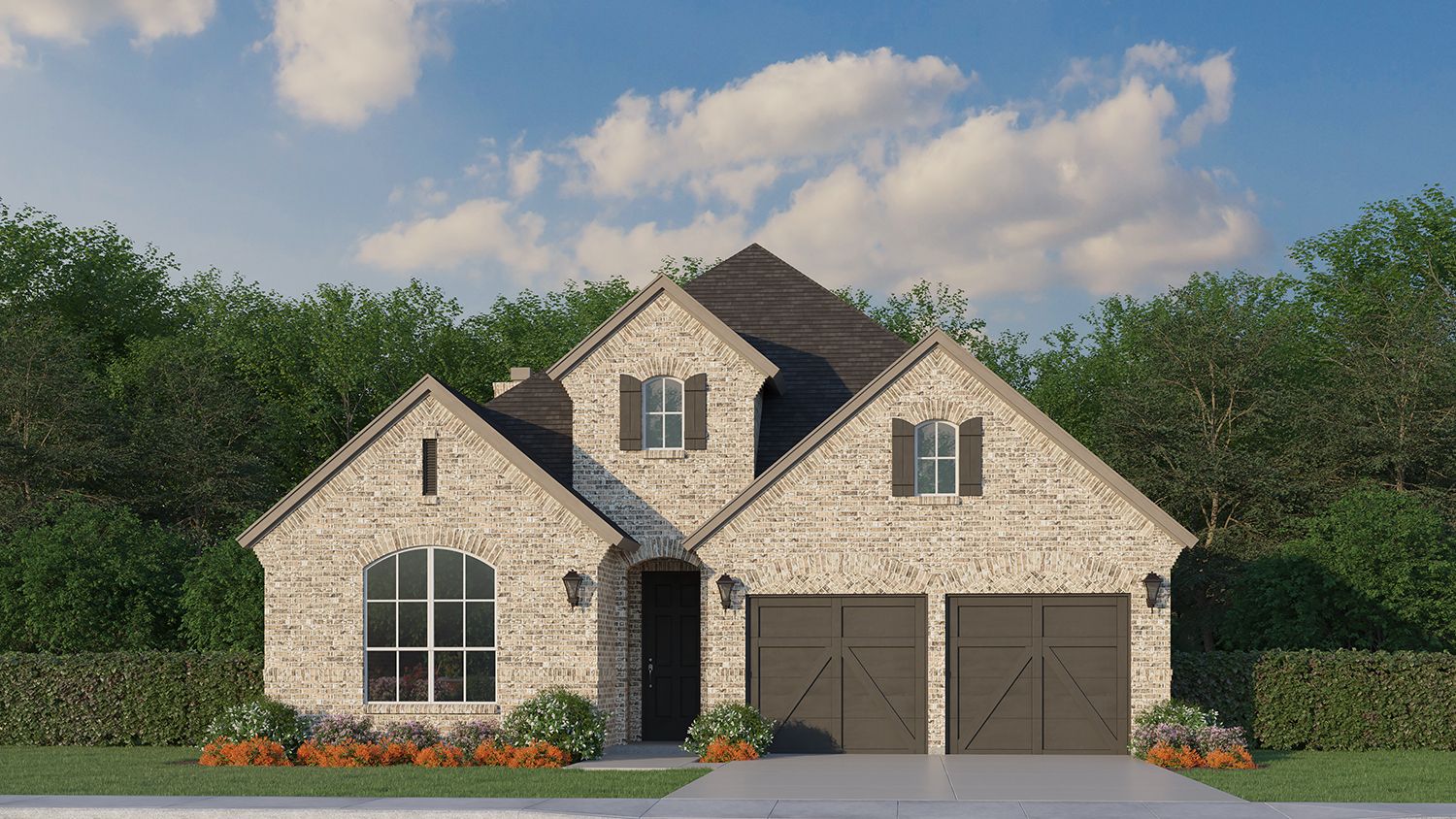 Exterior:Plan 1134 Elevation A