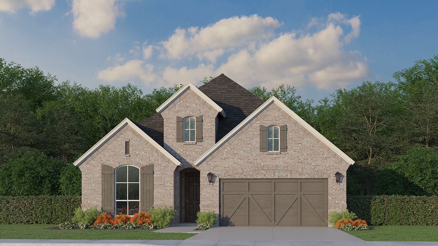Exterior:Plan 1147 Elevation A