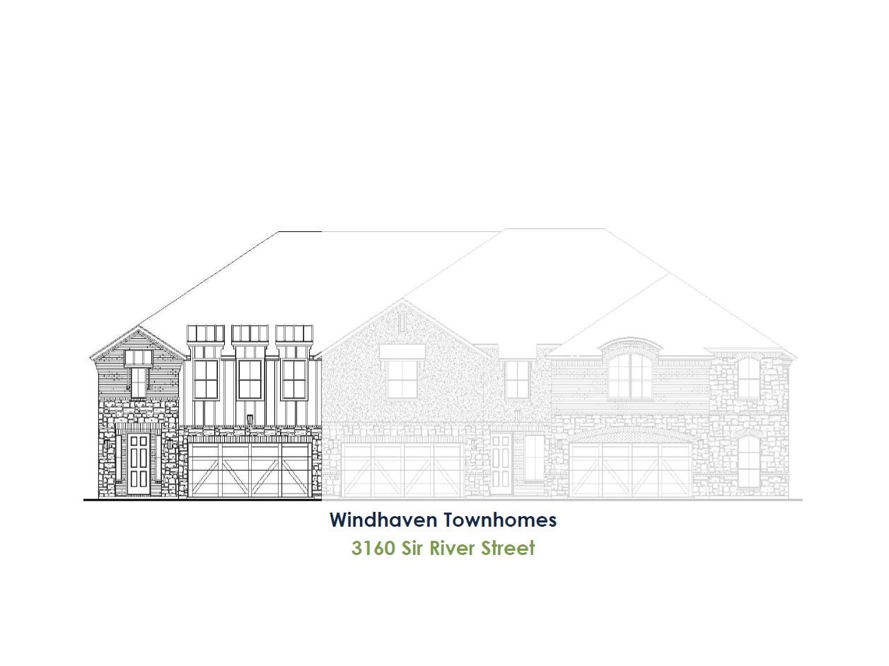 Exterior:TH Building 18 Unit 1 W Elevation