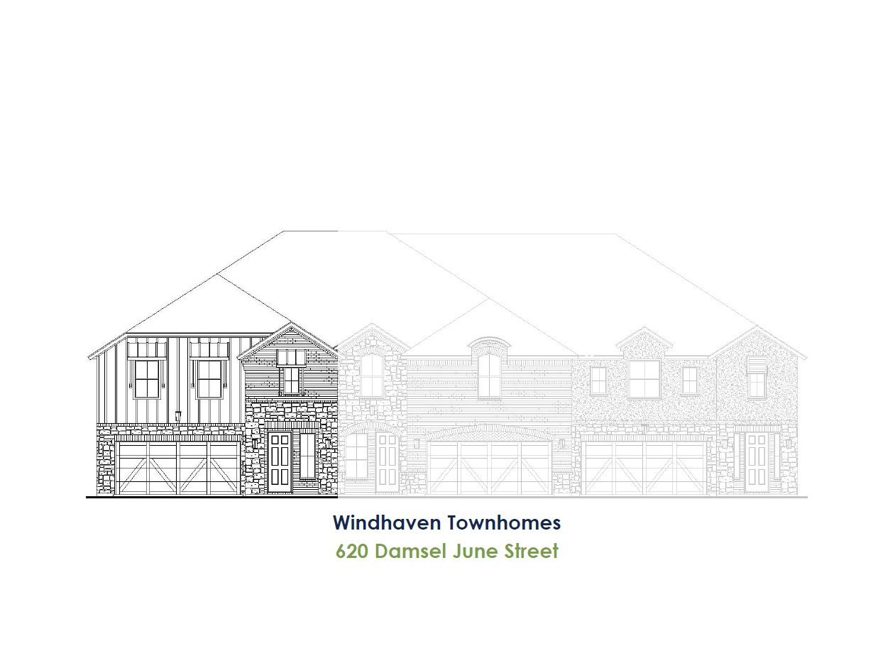 Exterior:TH Building 12 Unit 1 W Elevation