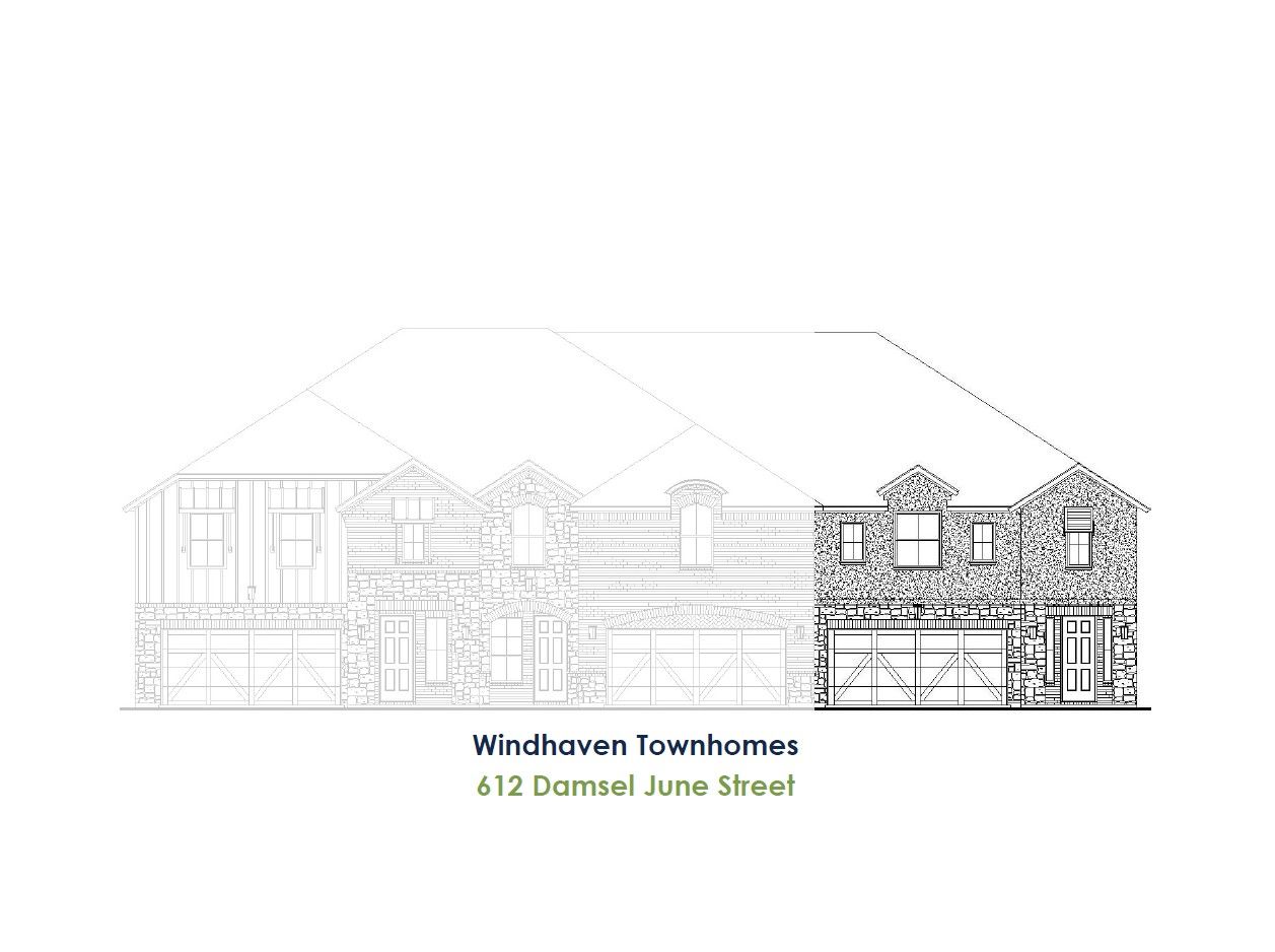 Exterior:TH Building 12 Unit 3 W Elevation
