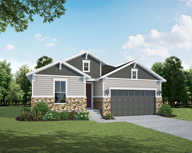 Exterior:Plan C410 Elevation A