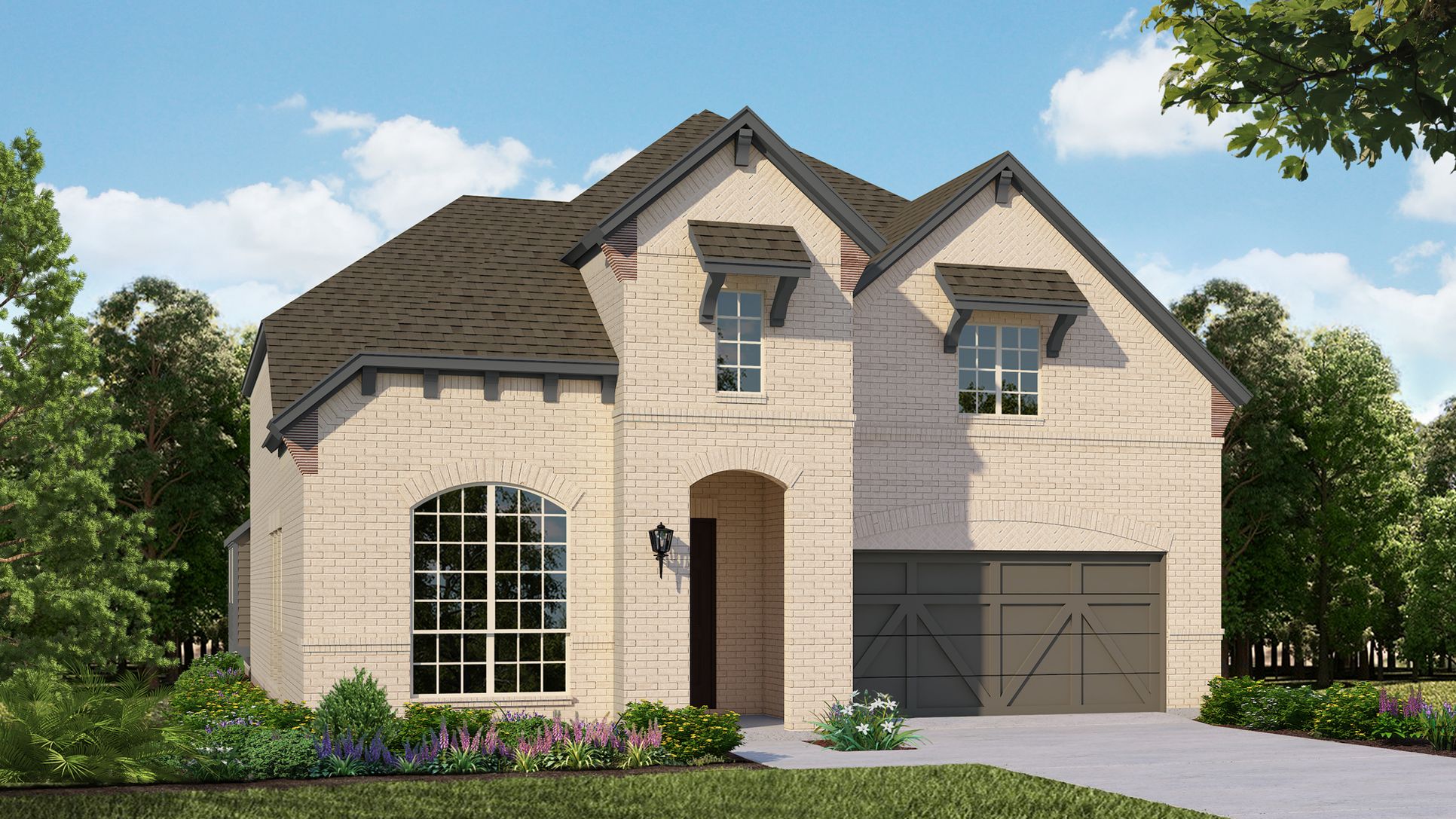 Exterior:Plan 116 Elevation D