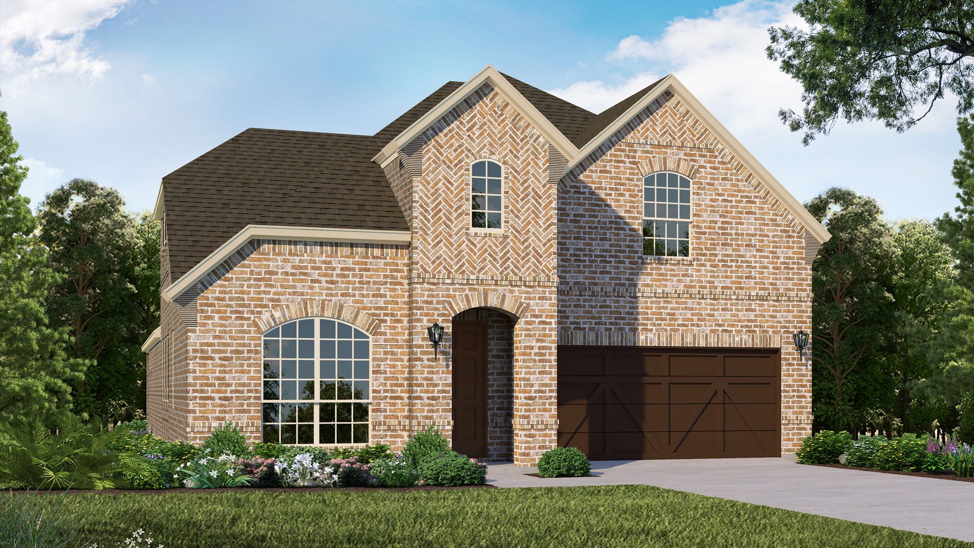 Exterior:Plan 1155 Elevation A