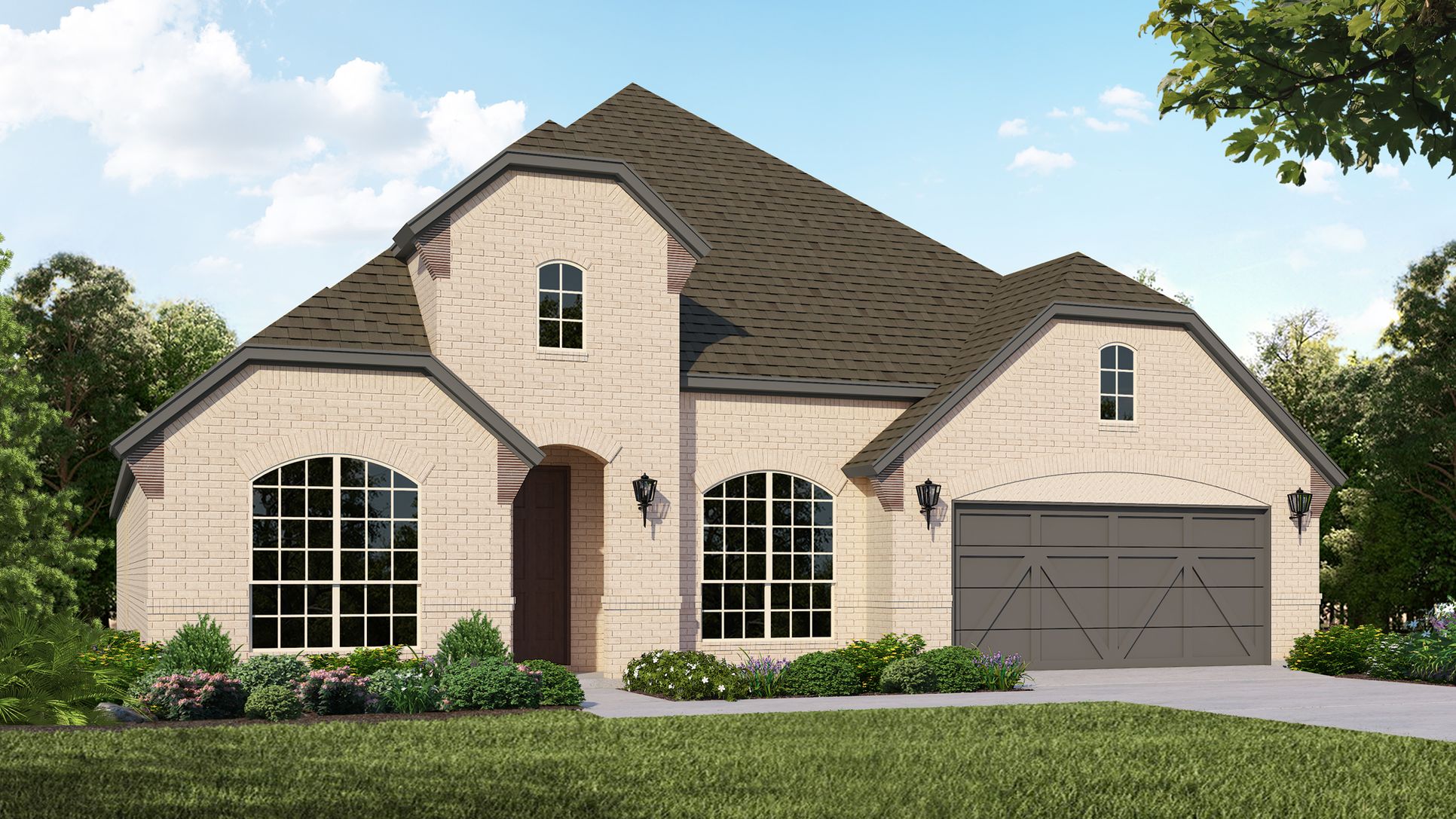 Exterior:Plan 1629 Elevation A