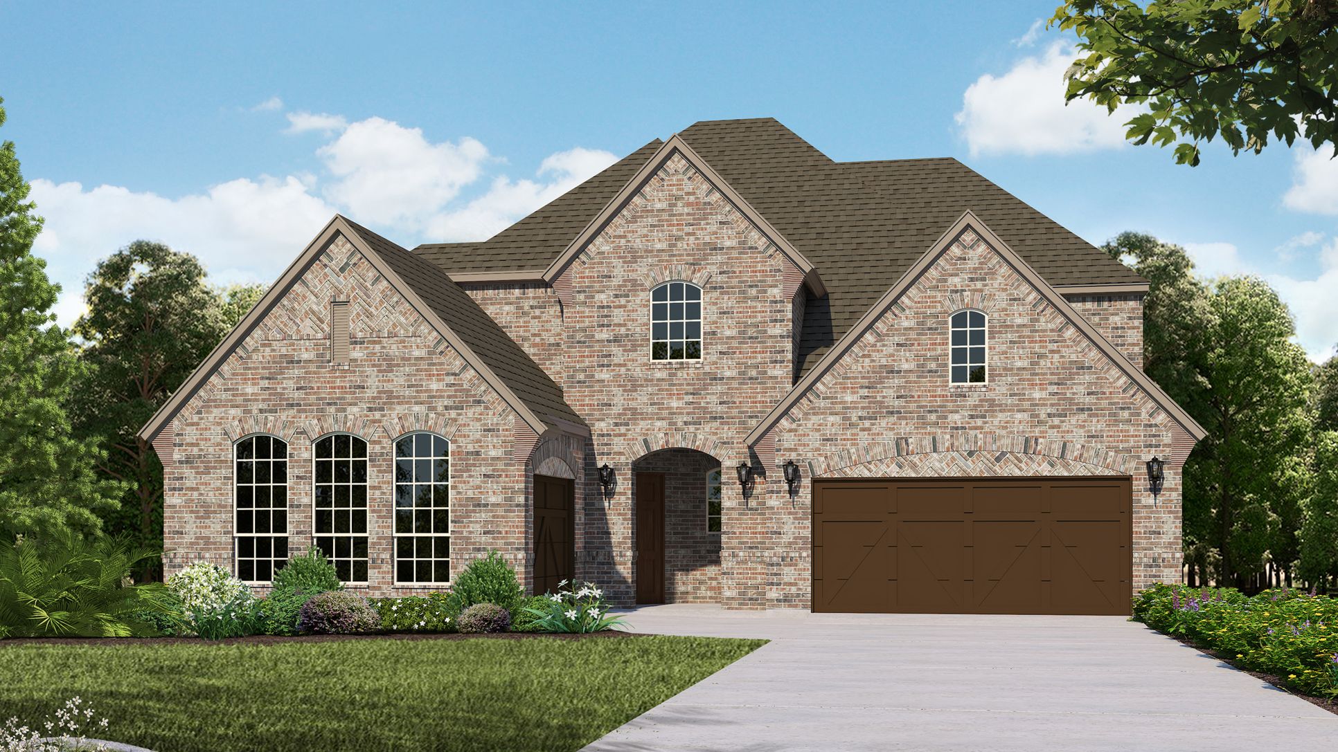 Exterior:Plan 1634 Elevation A