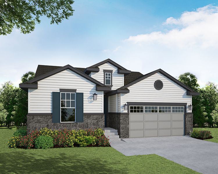 Exterior:Plan C451 Elevation A