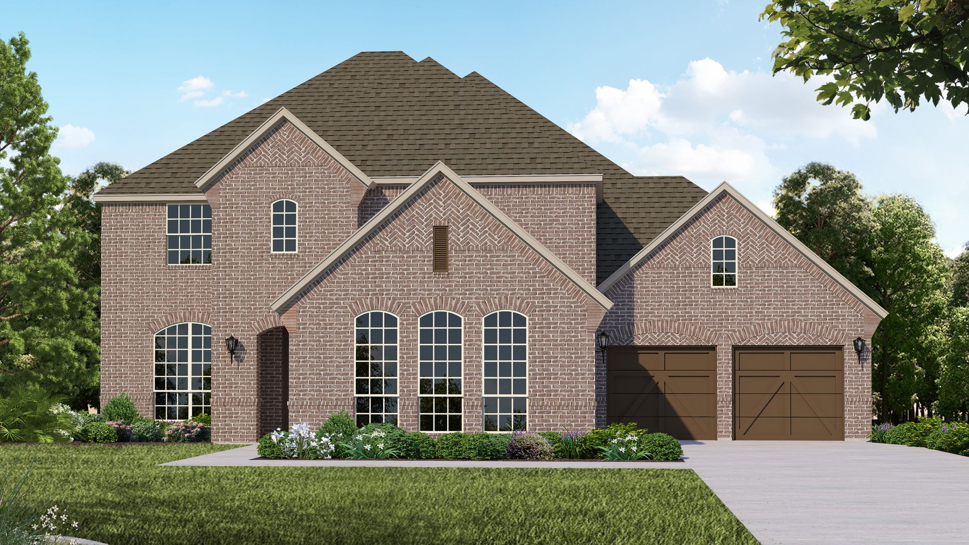 Exterior:Plan 1710 Elevation A