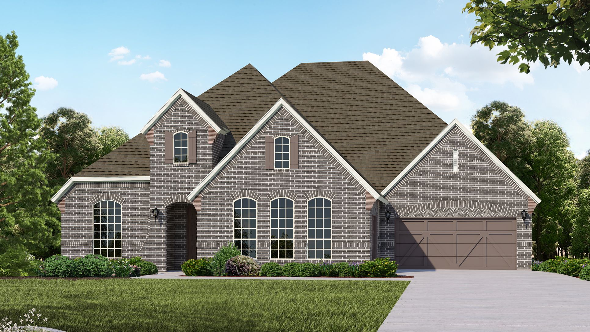 Exterior:Plan 853 Elevation A