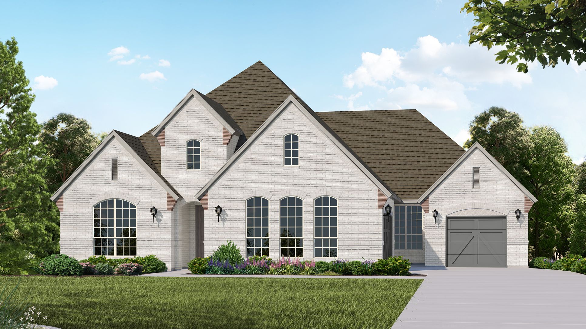Exterior:Plan 851 Elevation A