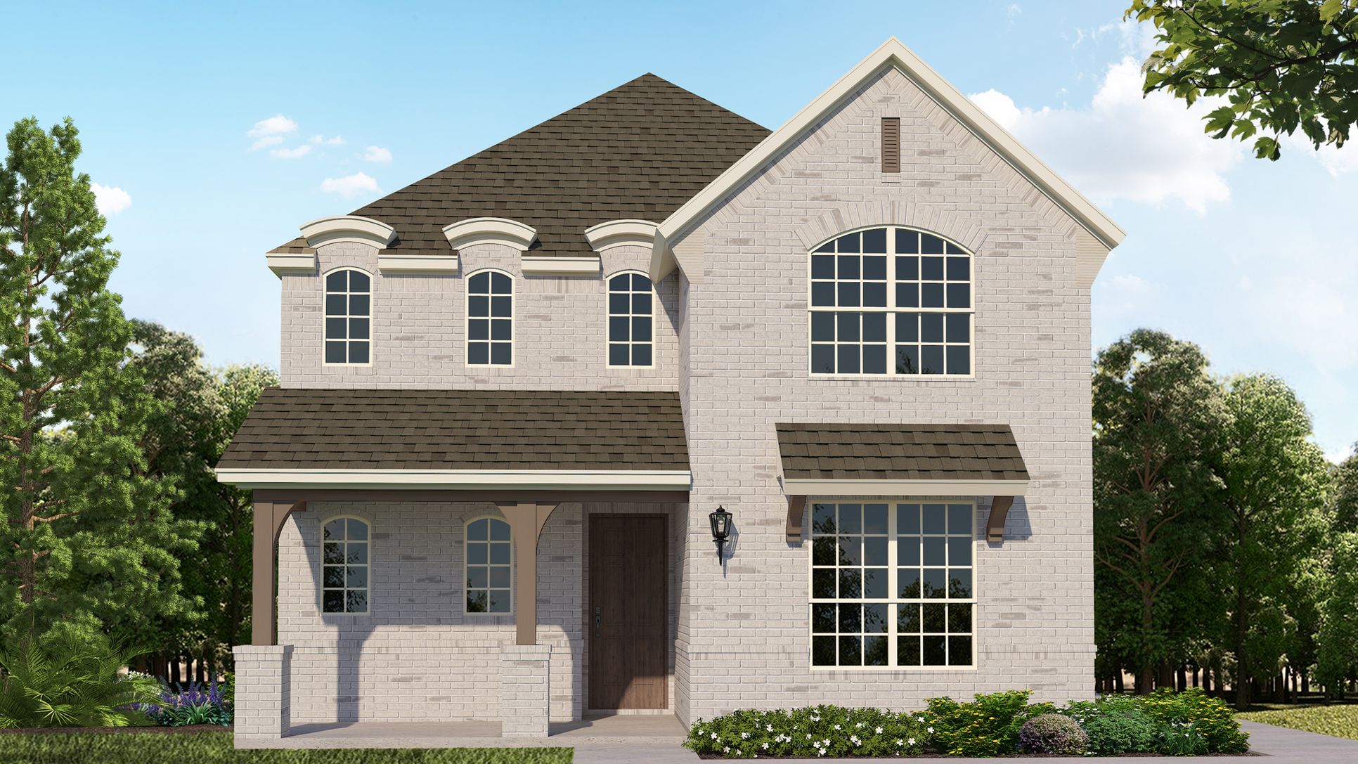 Exterior:Plan 1404 Elevation A