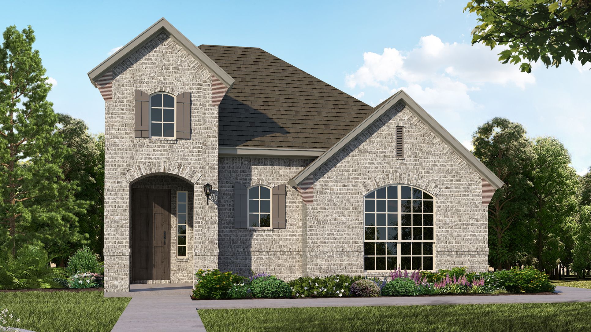Exterior:Plan 1401 Elevation A