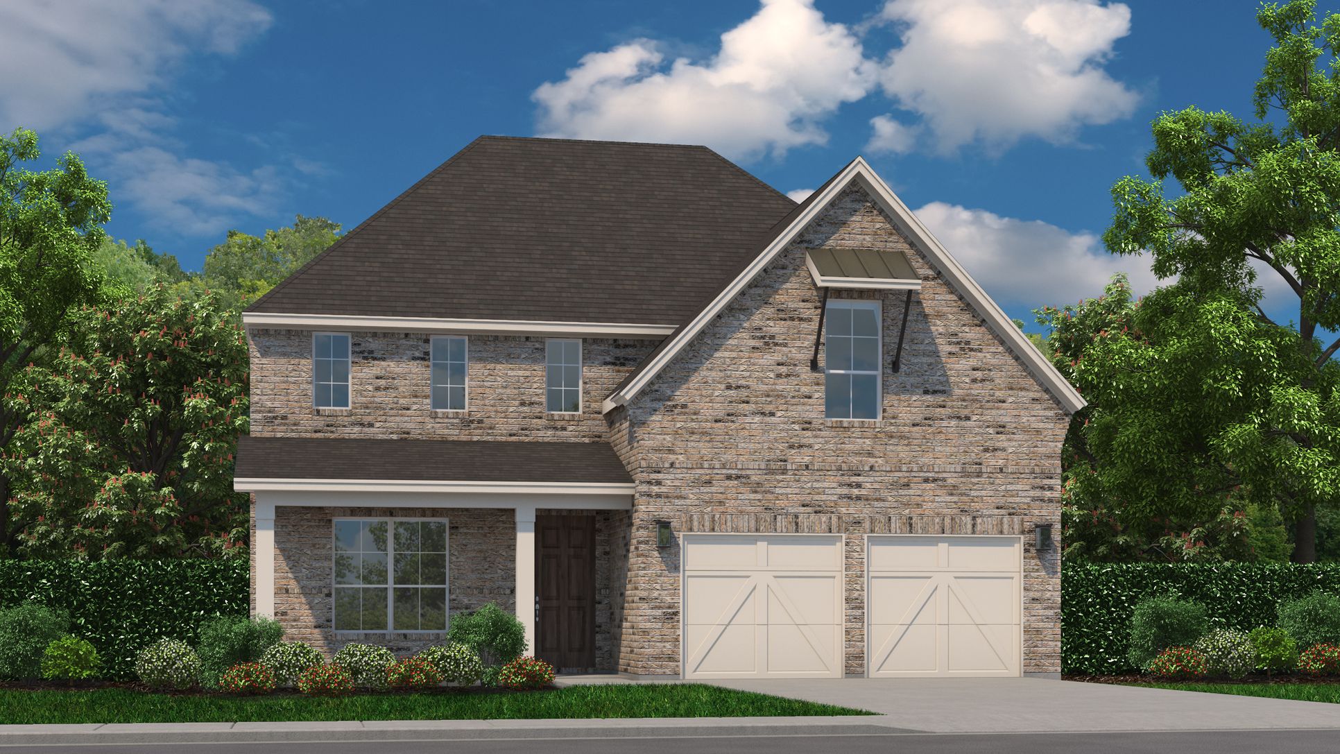 Exterior:Plan 1148 Elevation D