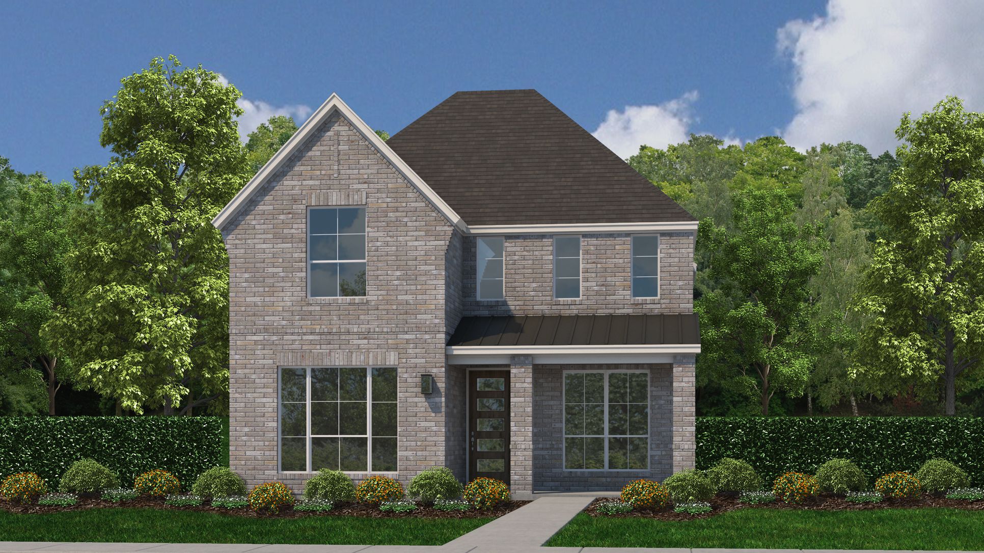 Exterior:Plan 1405 Elevation B