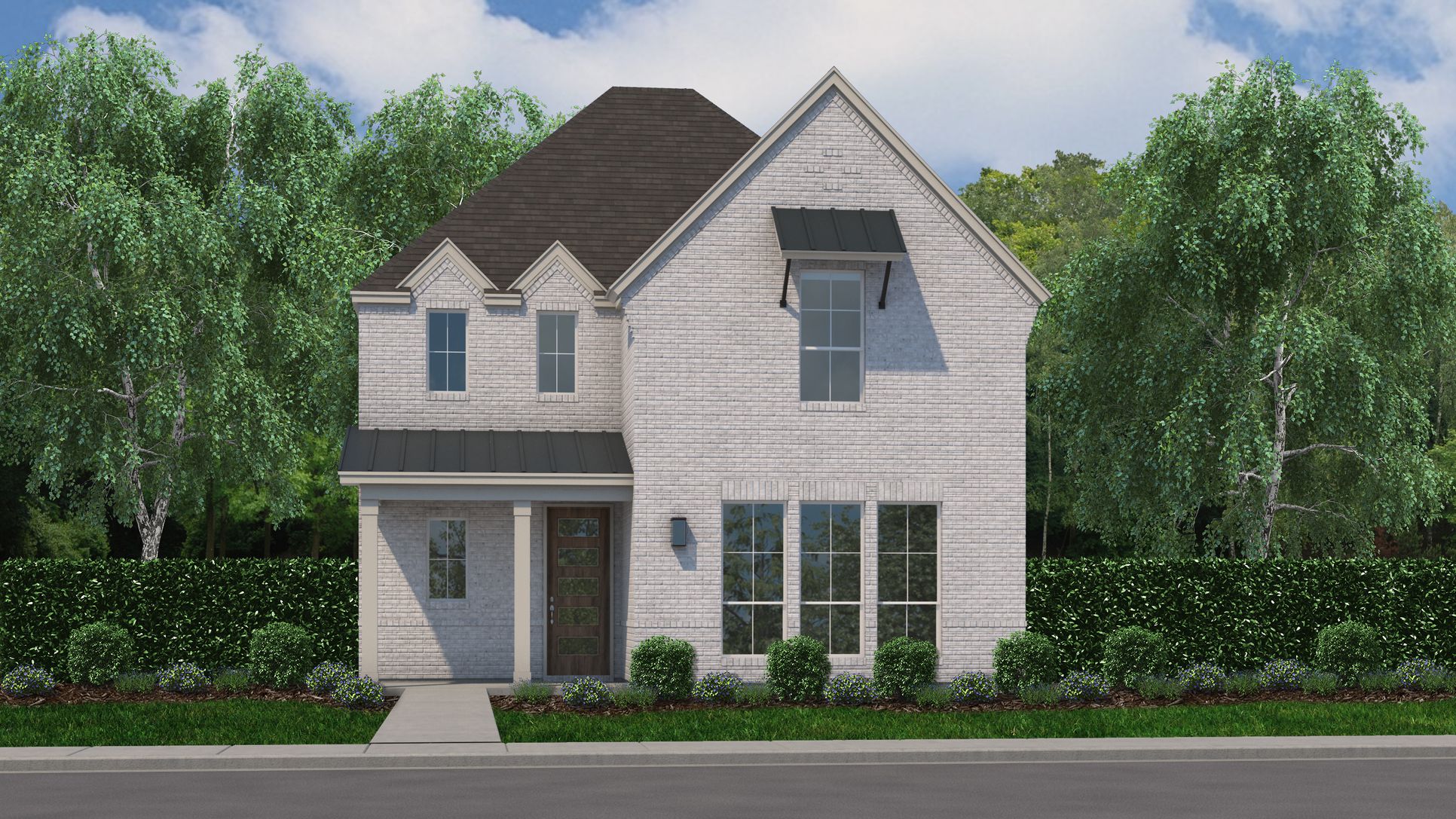 Exterior:Plan 1406 Elevation B