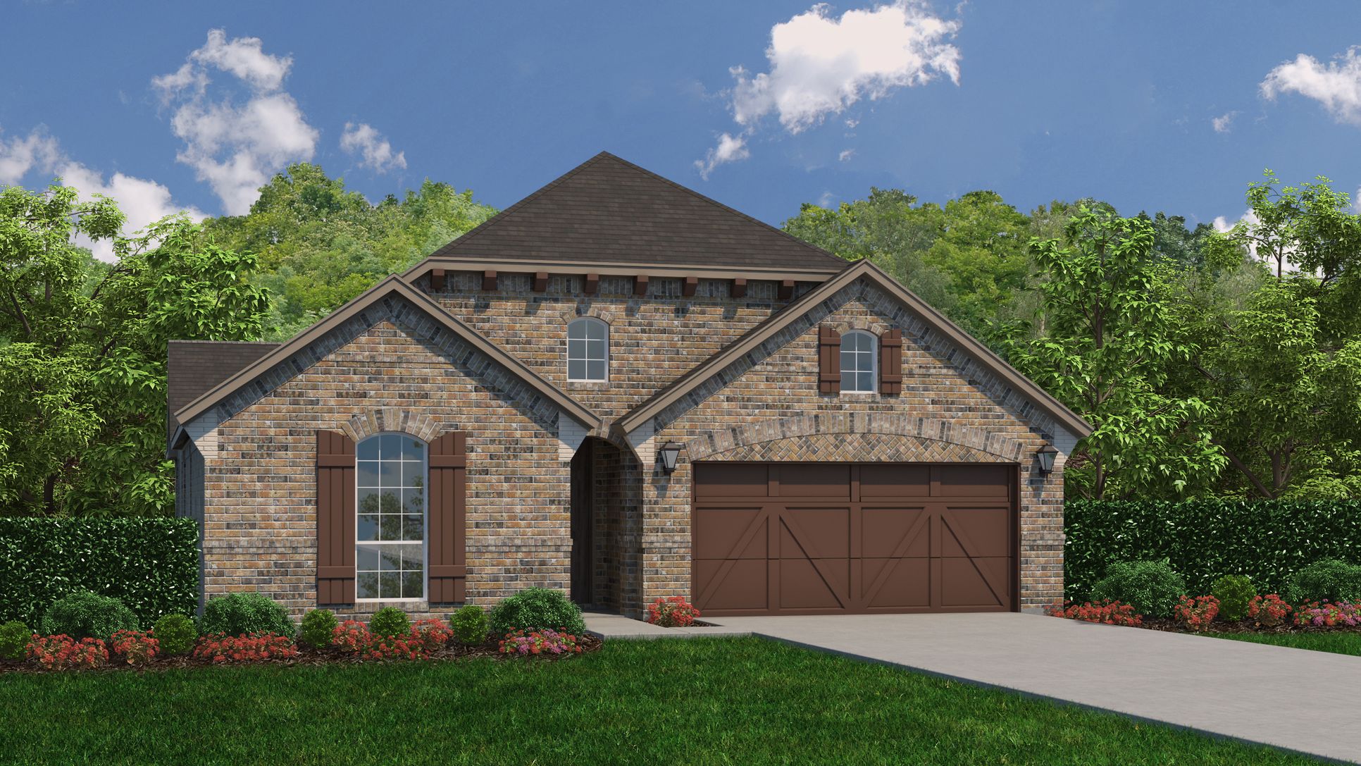 Exterior:Plan 1523 Elevation C