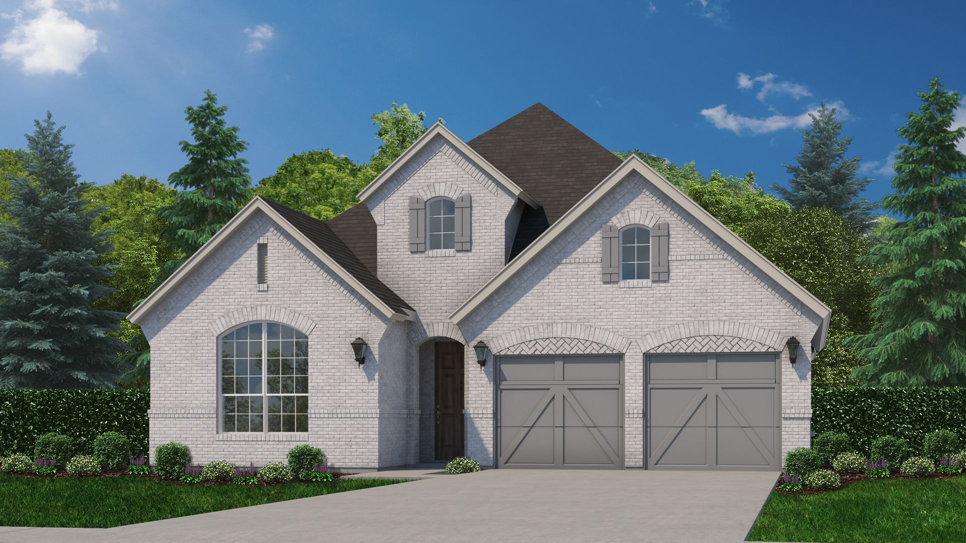 Exterior:Plan 1134 Elevation A