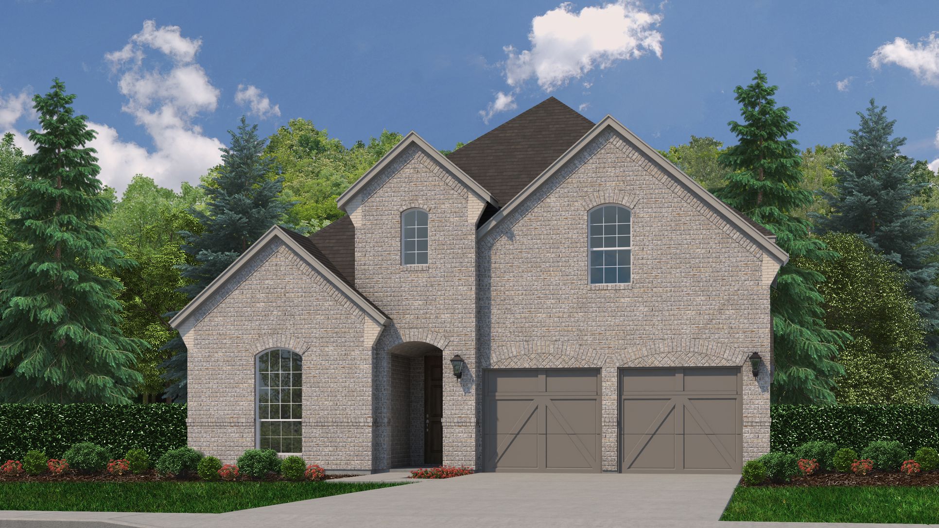 Exterior:Plan 1135 Elevation A