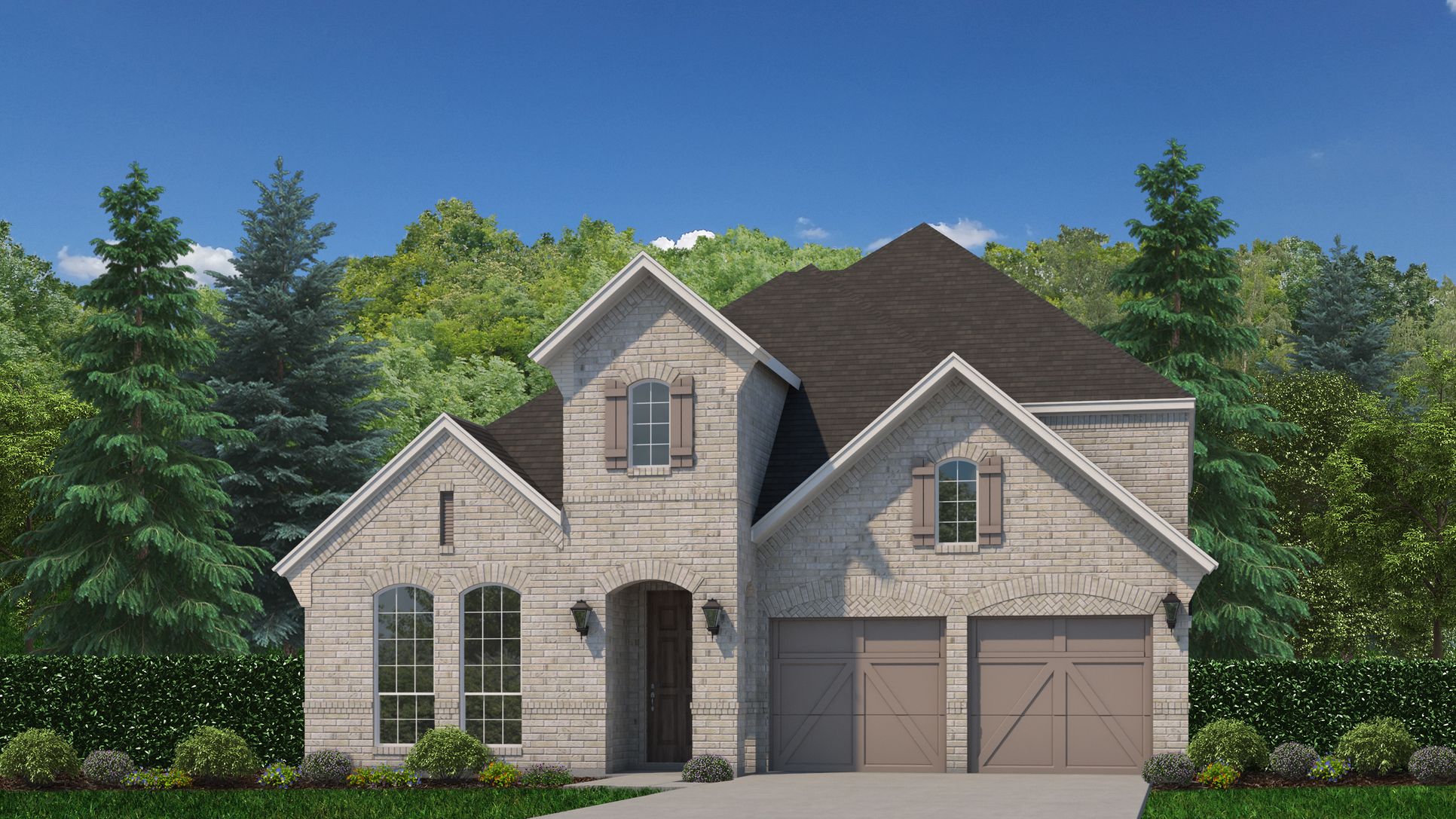 Exterior:Plan 1138 Elevation A