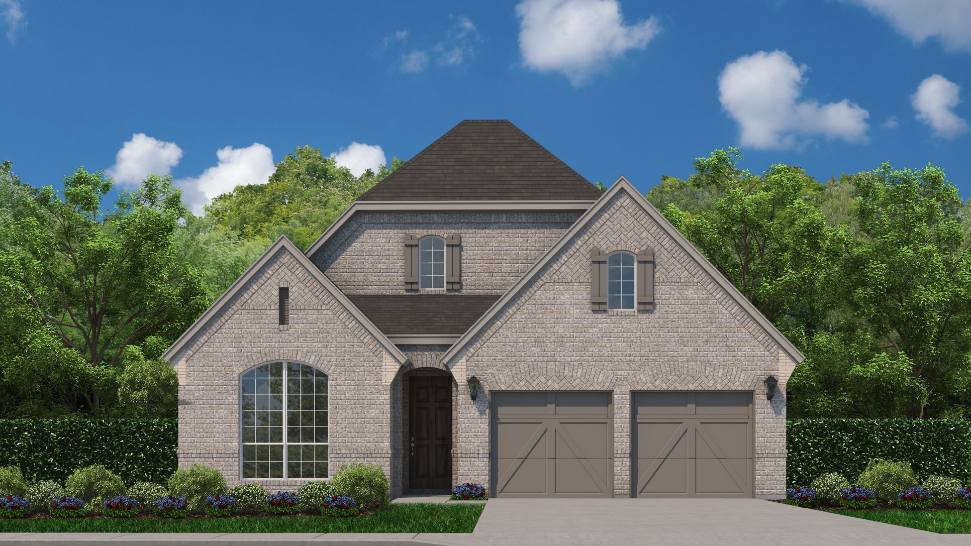 Exterior:Plan 1145 Elevation A
