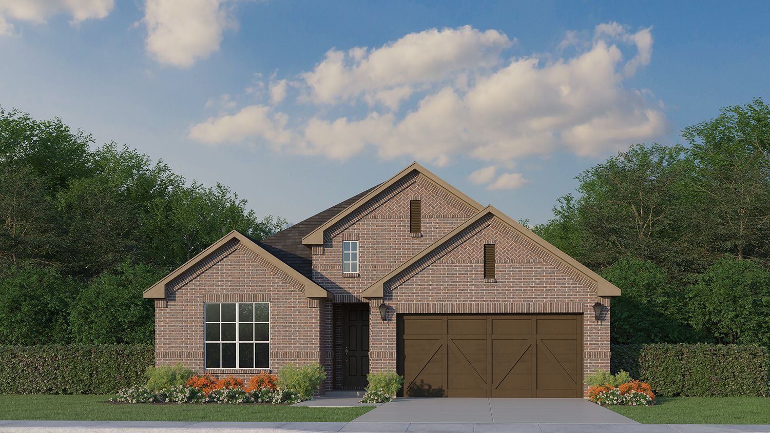 Exterior:Plan 1532 Elevation A