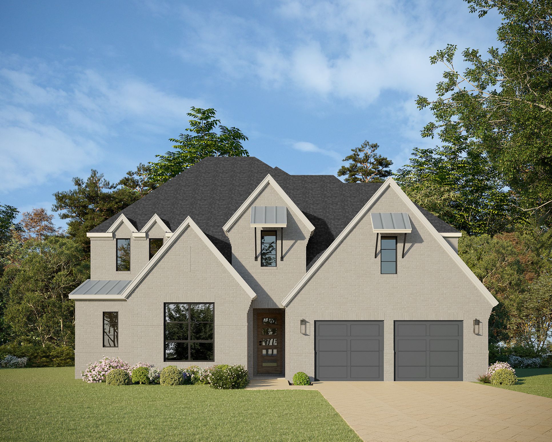 Exterior:Plan 1640 Elevation C