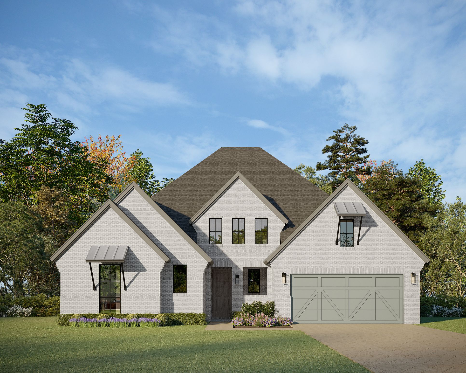 Exterior:Plan 1624 Elevation C