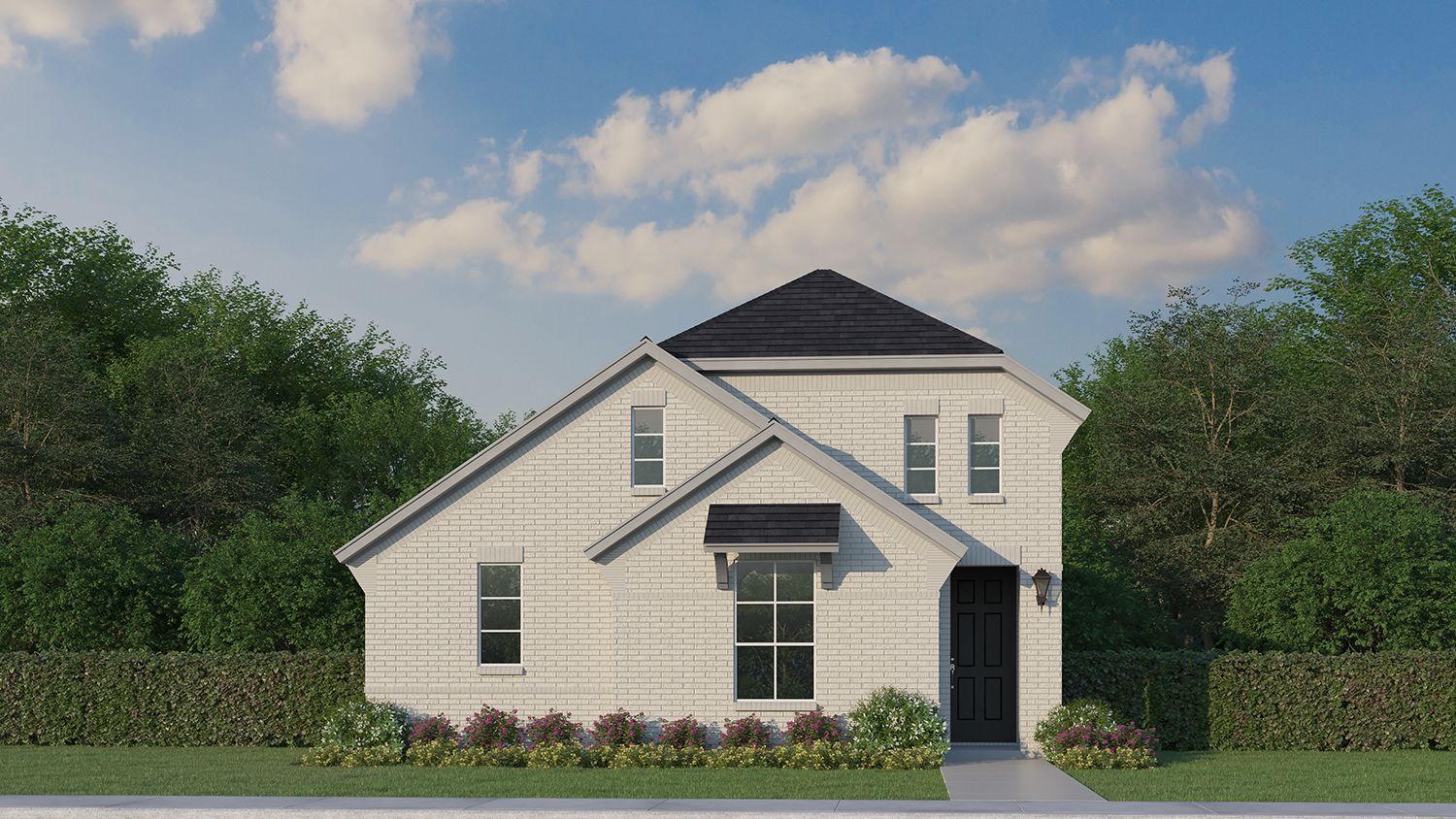 Exterior:Plan 1452 Elevation D
