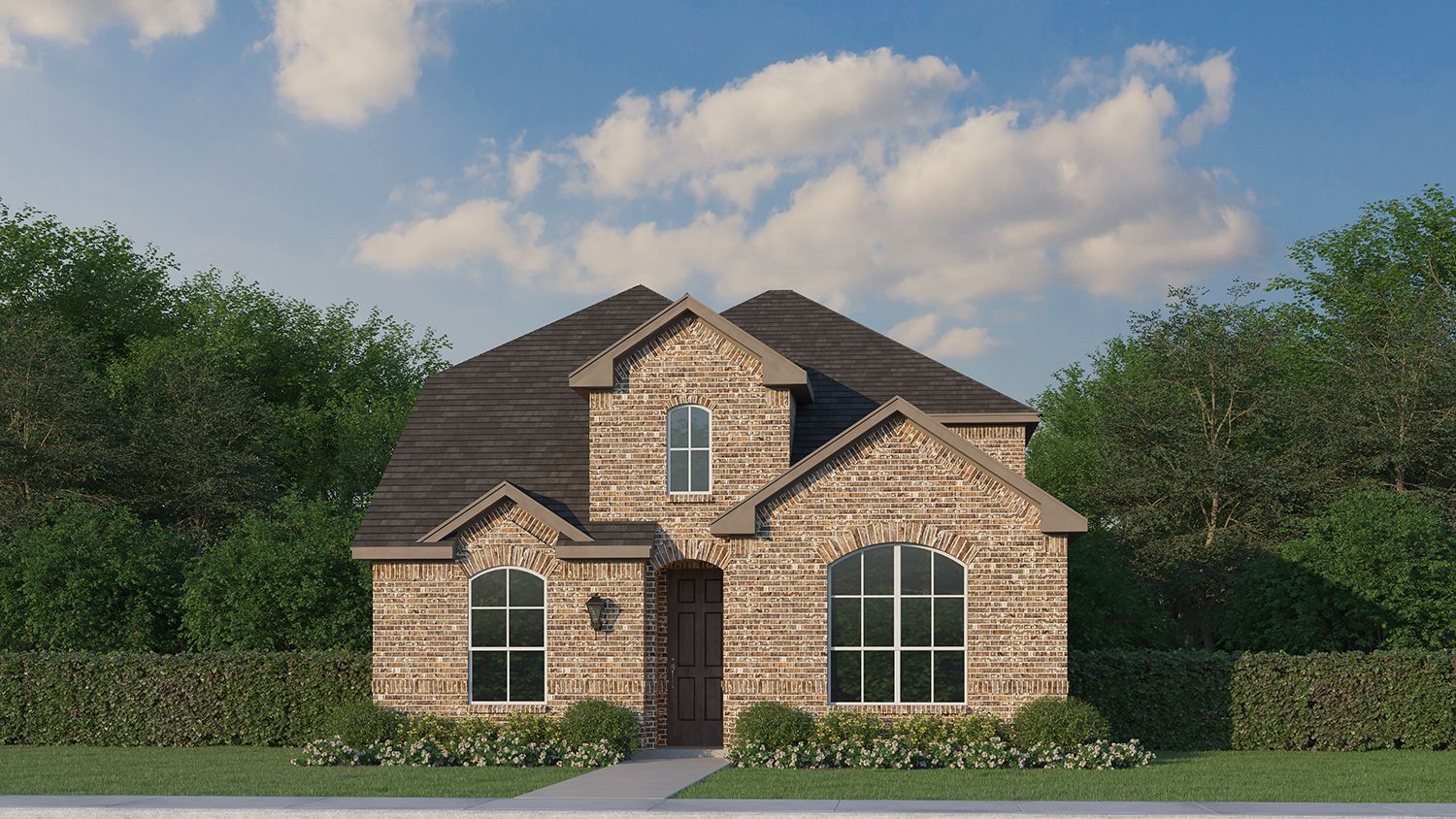 Exterior:Plan 1454 Elevation A