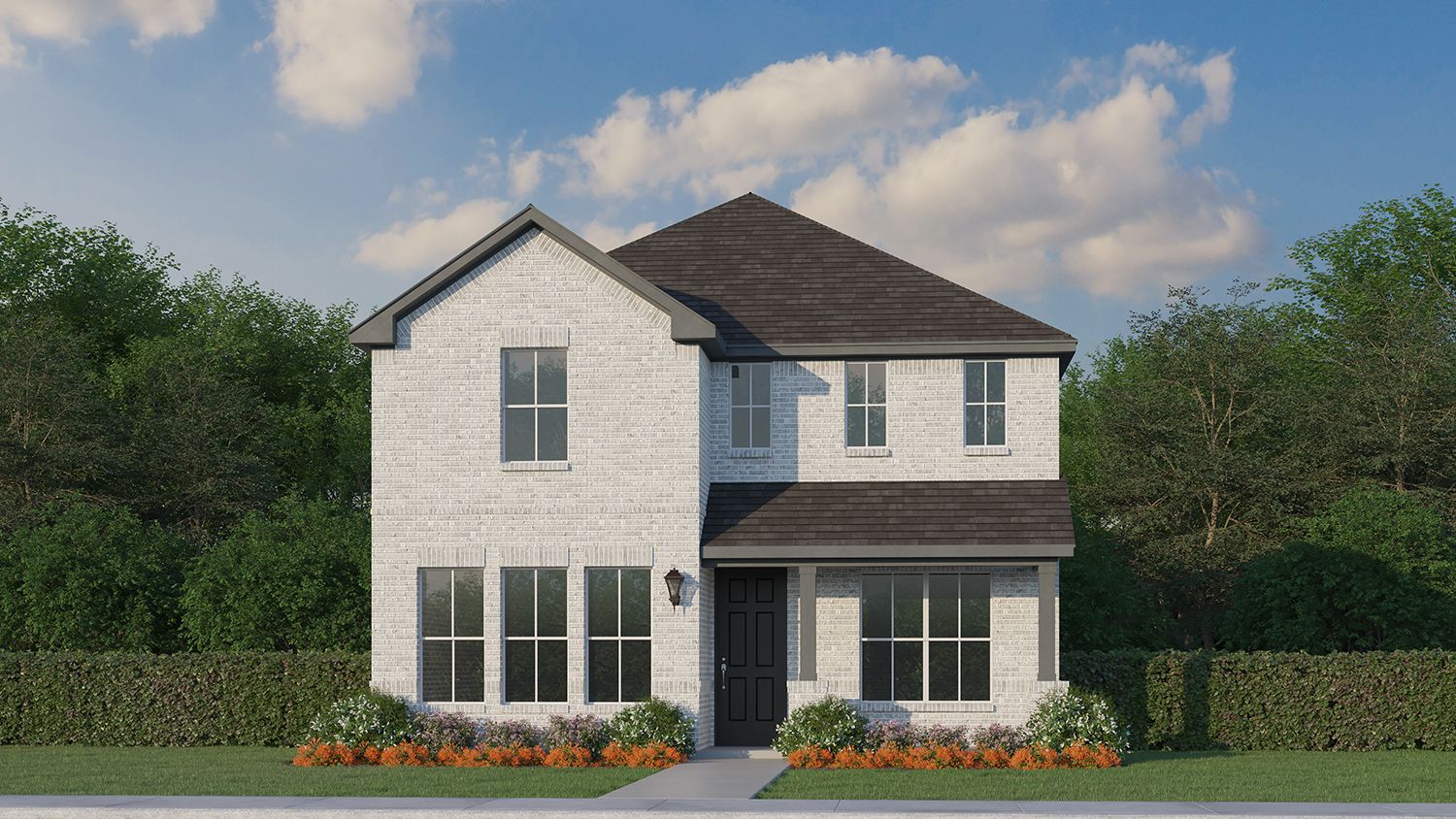 Exterior:Plan 1455 Elevation A