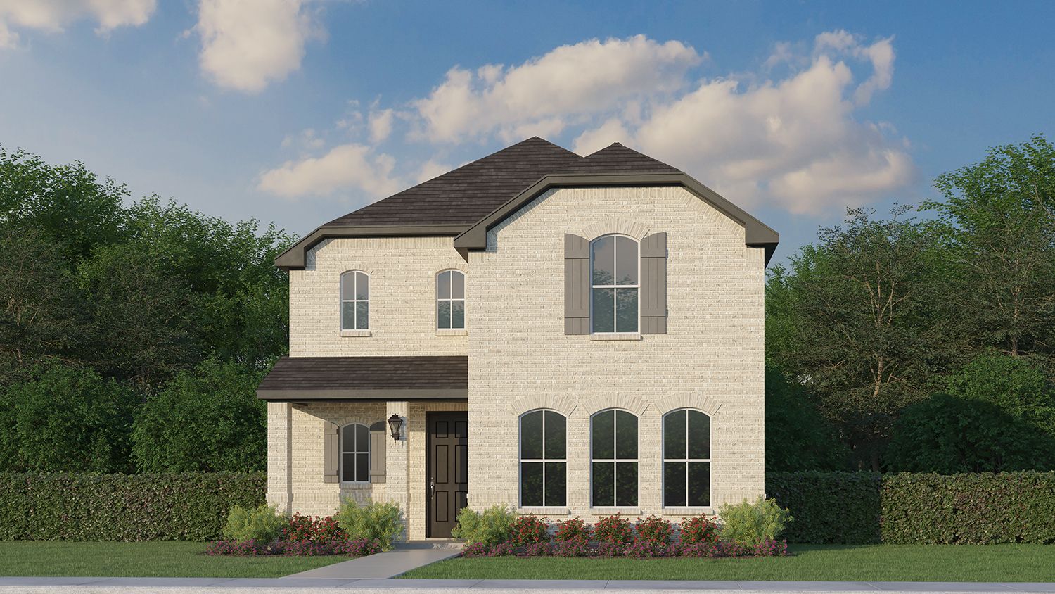 Exterior:Plan 1456 Elevation A