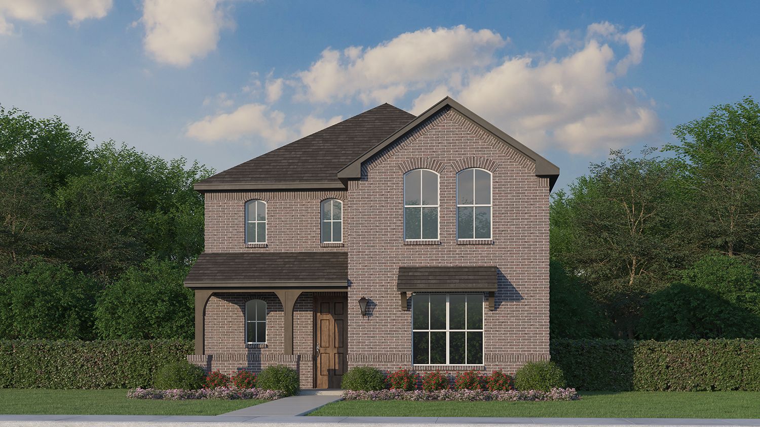 Exterior:Plan 1457 Elevation A