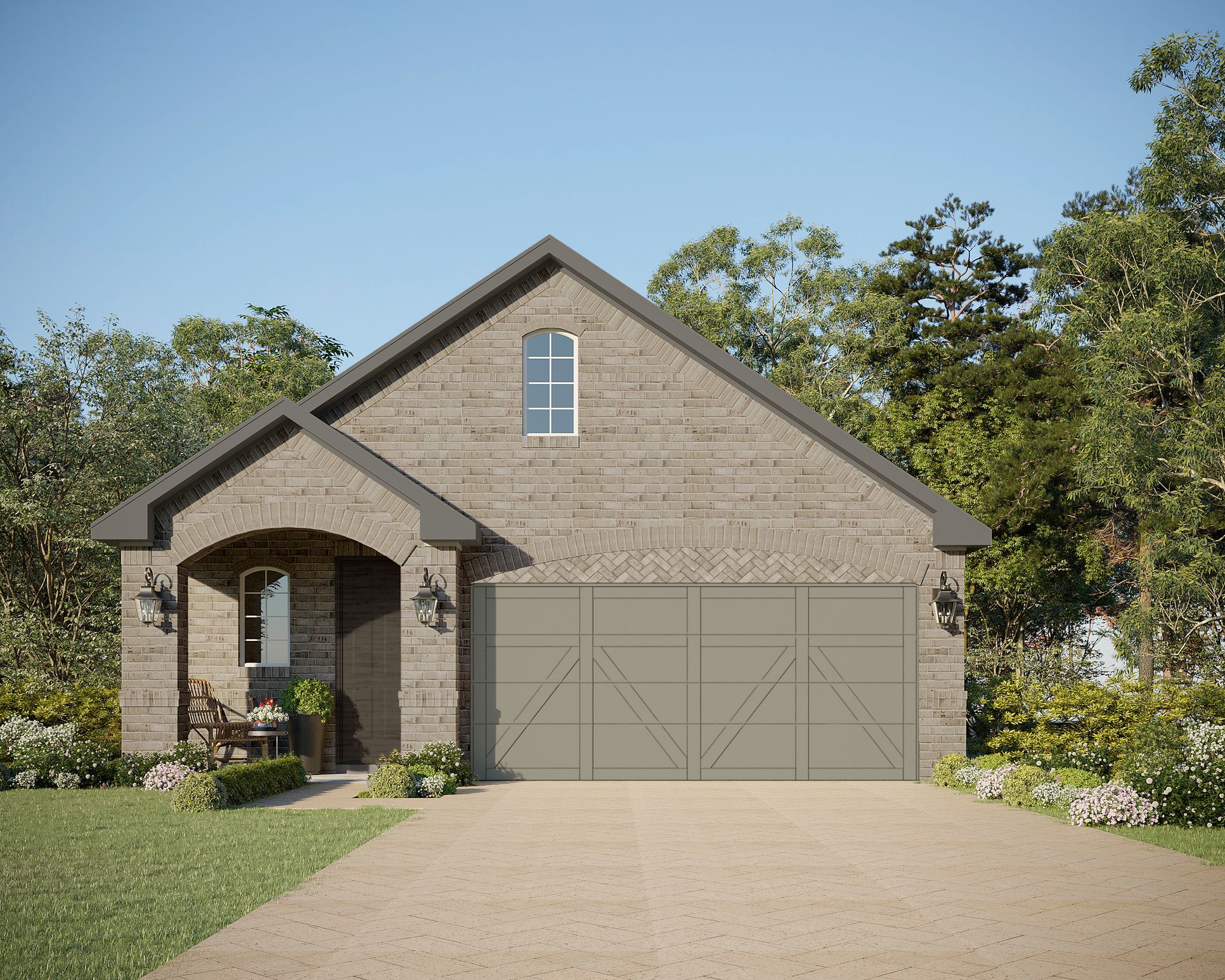 Exterior:Plan 1472 Elevation A