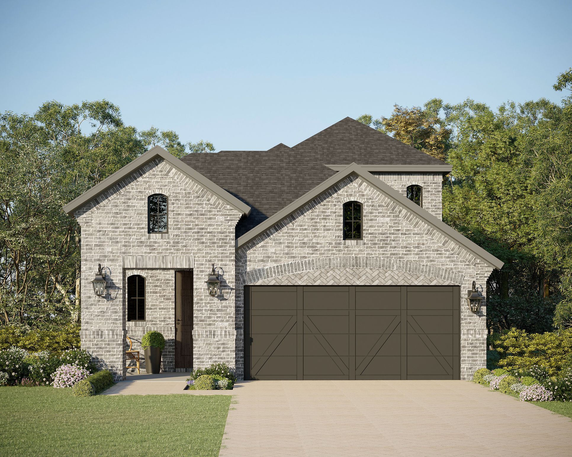 Exterior:Plan 1476 Elevation A