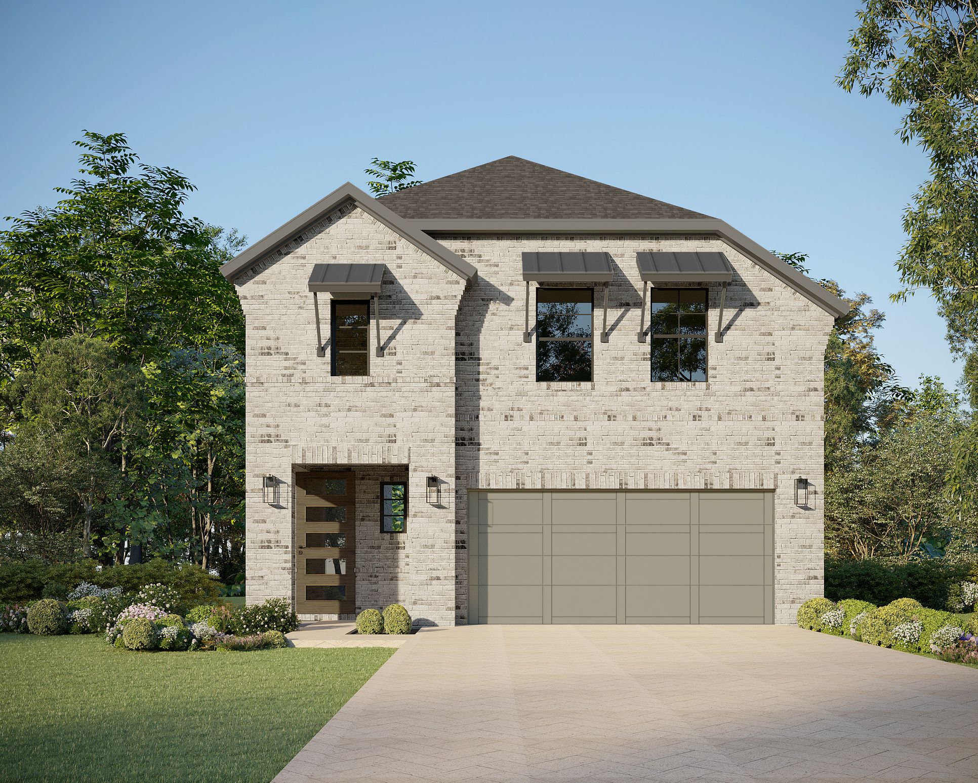 Exterior:Plan 1478 Elevation C