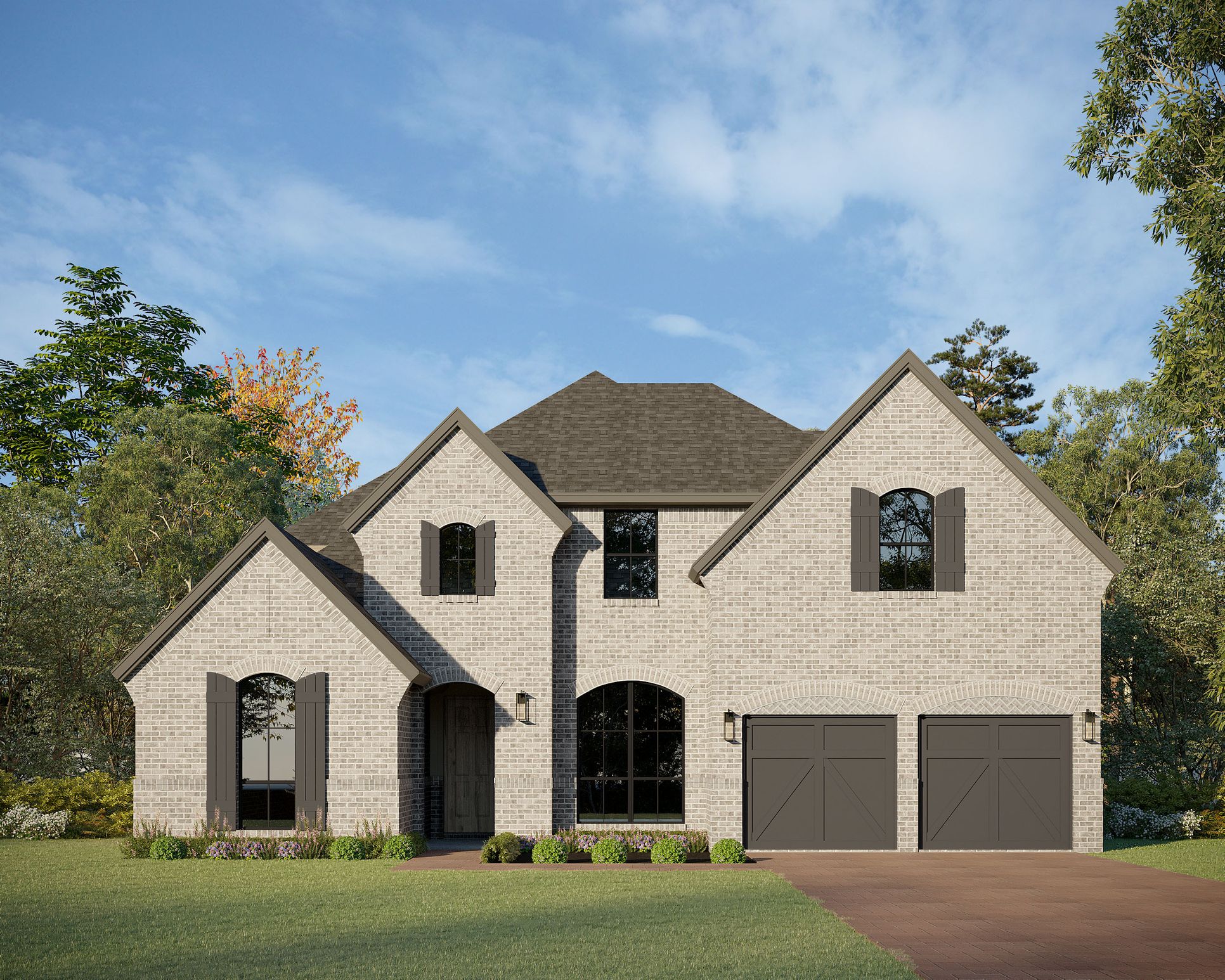 Exterior:Plan 1641 Elevation A
