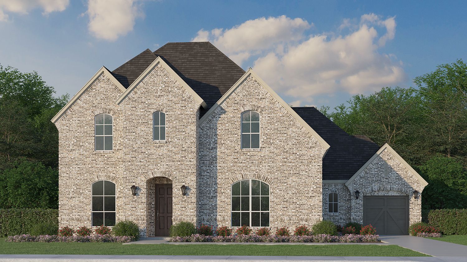 Exterior:Plan 860 Elevation A