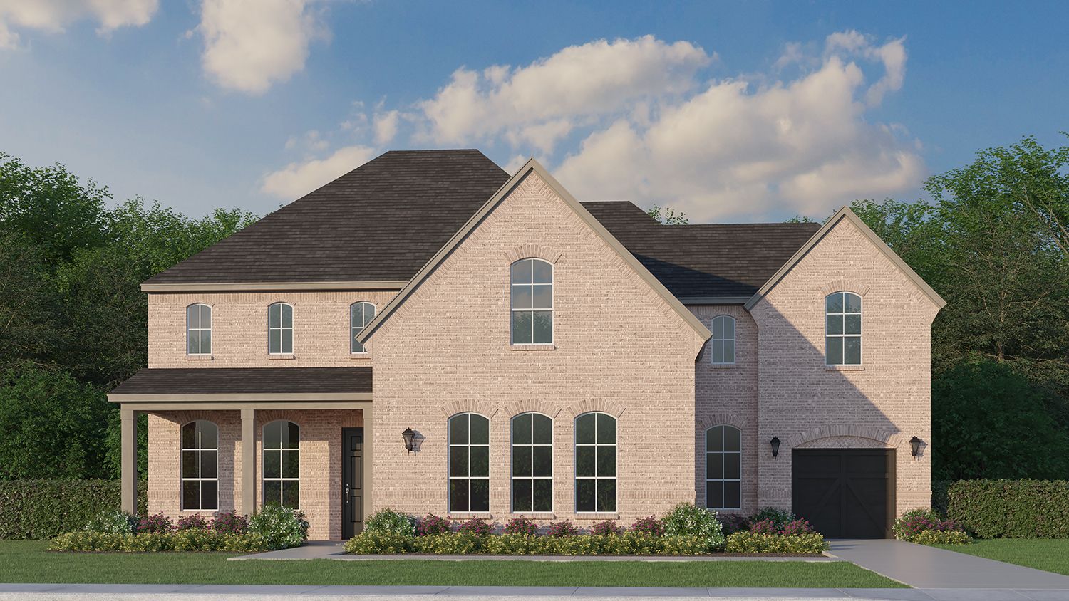 Exterior:Plan 861 Elevation A