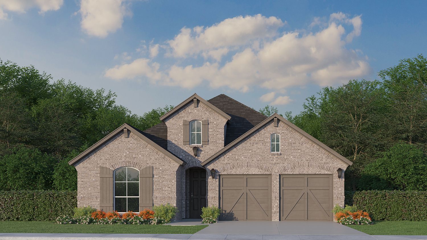 Exterior:Plan 1535 Elevation A