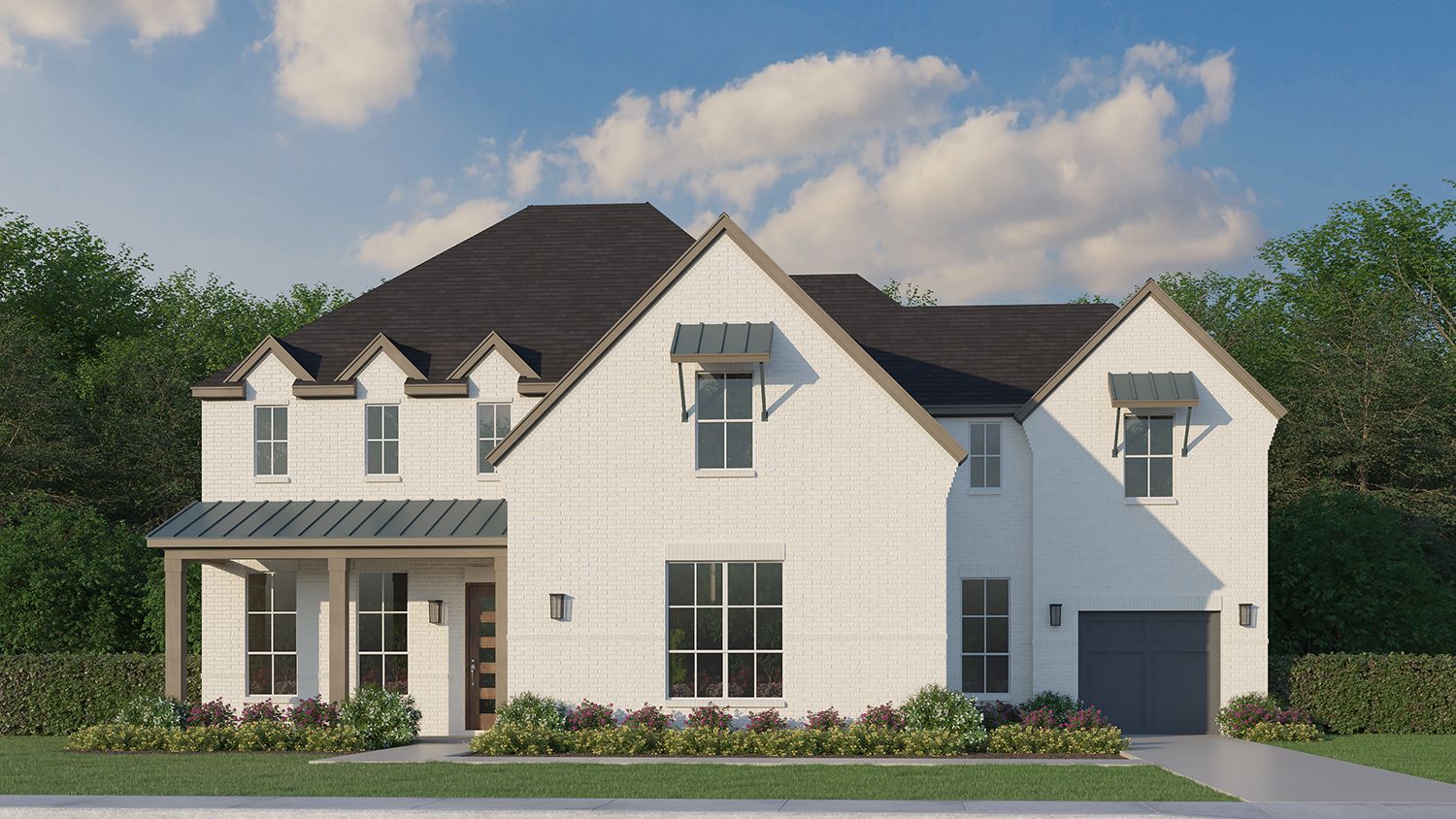 Exterior:Plan 861 Elevation C