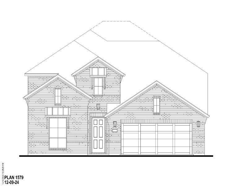 Exterior:Plan 1579 Elevation C