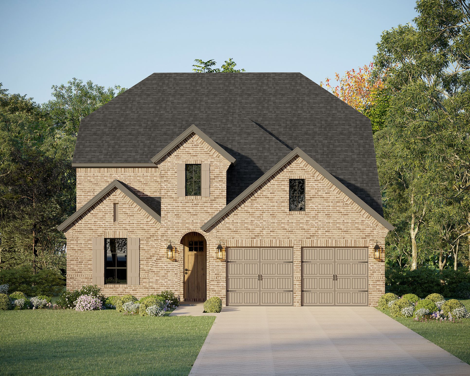 Exterior:Plan 1567 Elevation A