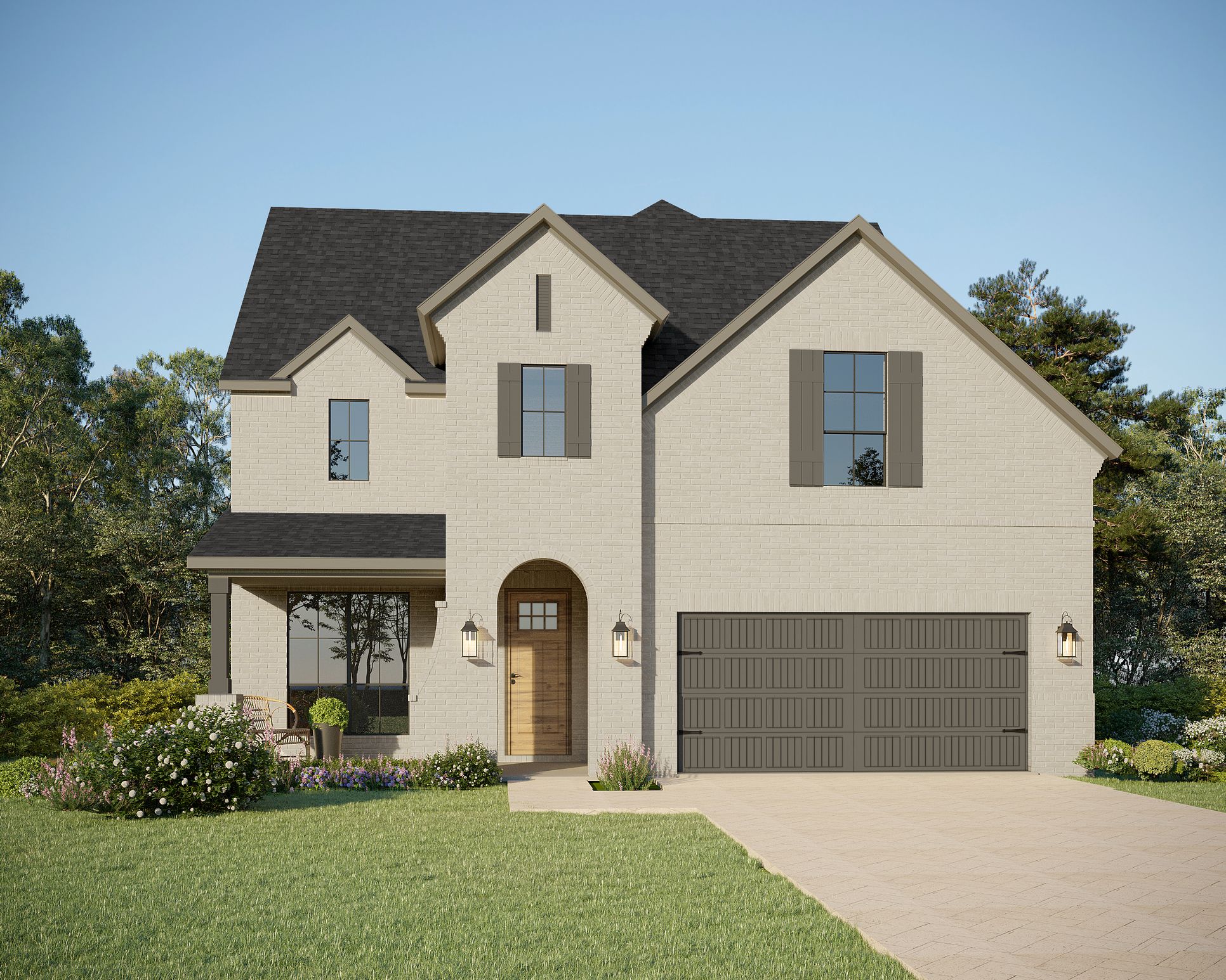 Exterior:Plan 1568 Elevation A