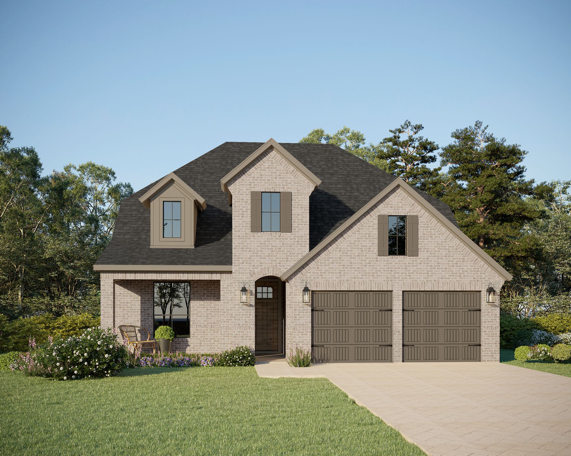 Exterior:Plan 1561 Elevation A