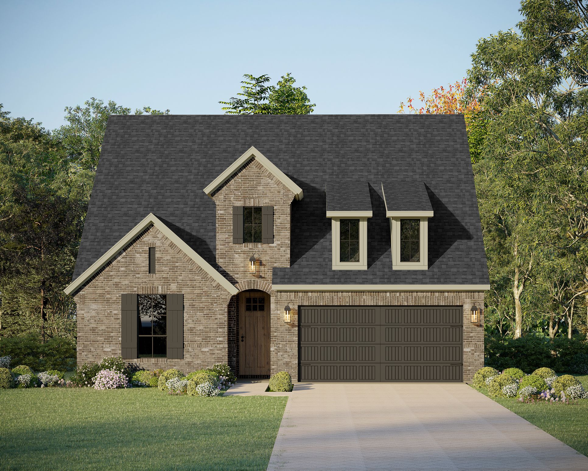Exterior:Plan 1560 Elevation A