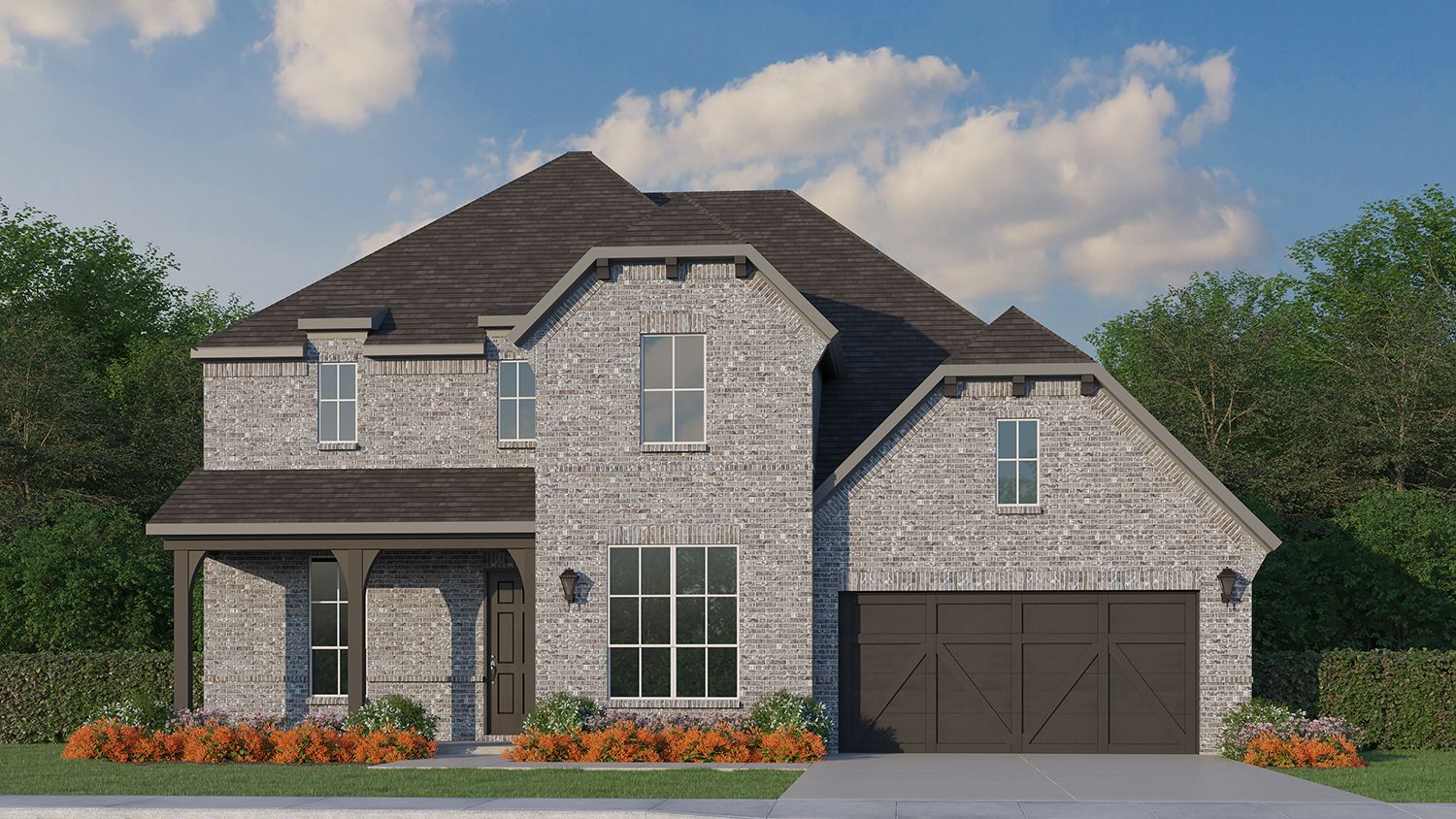 Exterior:Plan 1639 Elevation A