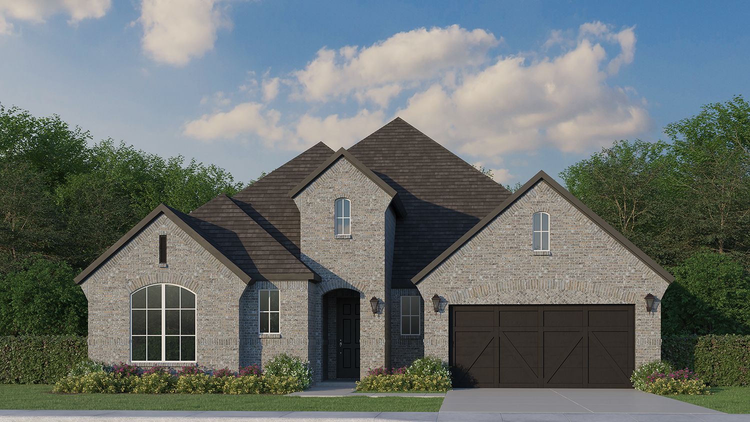 Exterior:Plan 1624 Elevation A