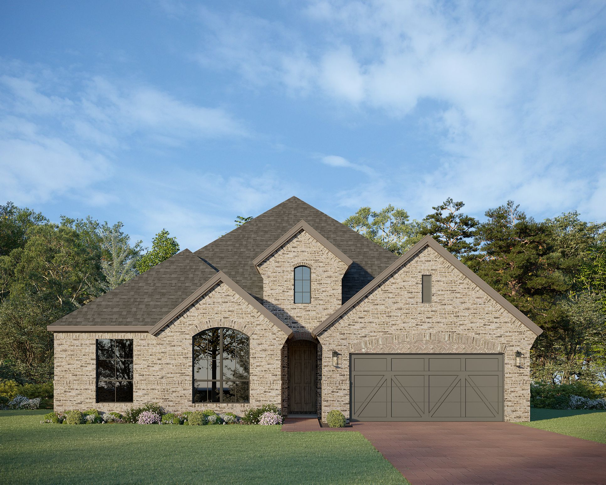 Exterior:Plan 1623 Elevation A