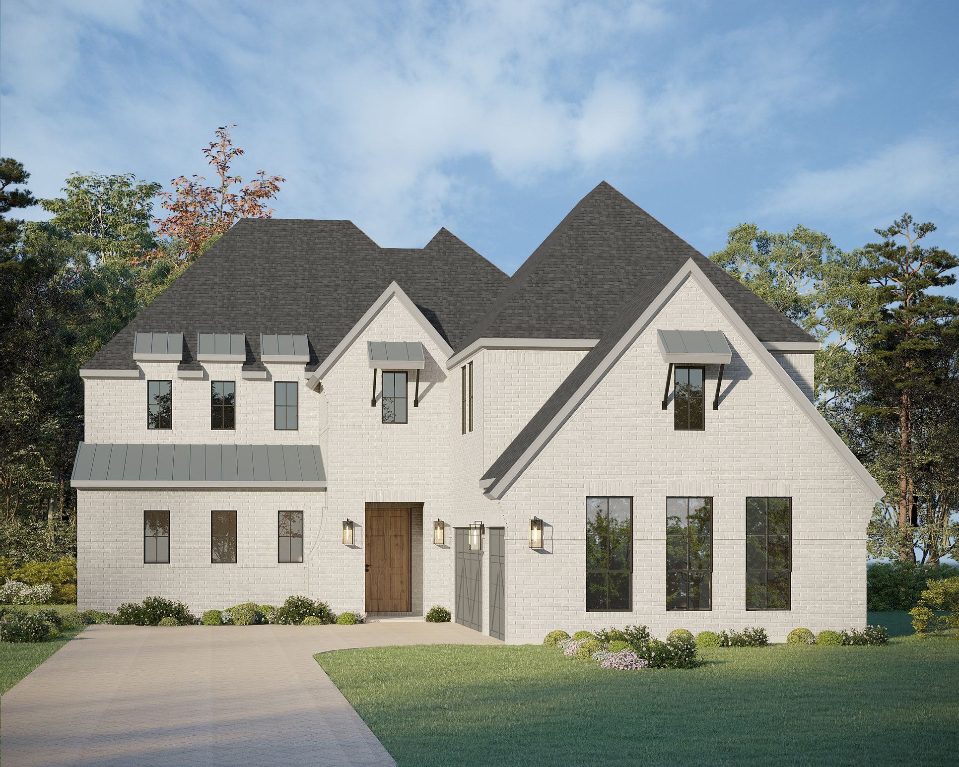 Exterior:Plan 1644 Elevation C