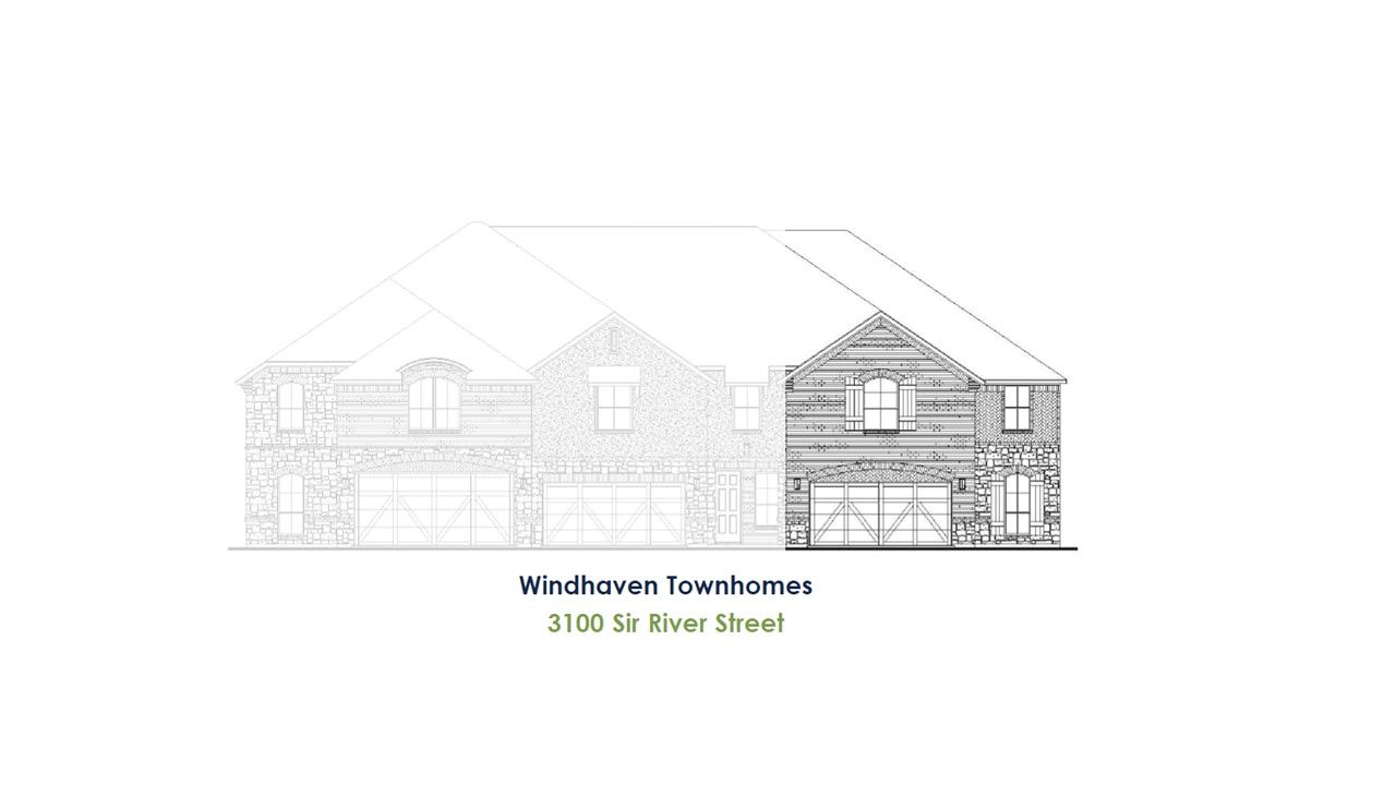 Exterior:Building 14 Unit 3 Elevation